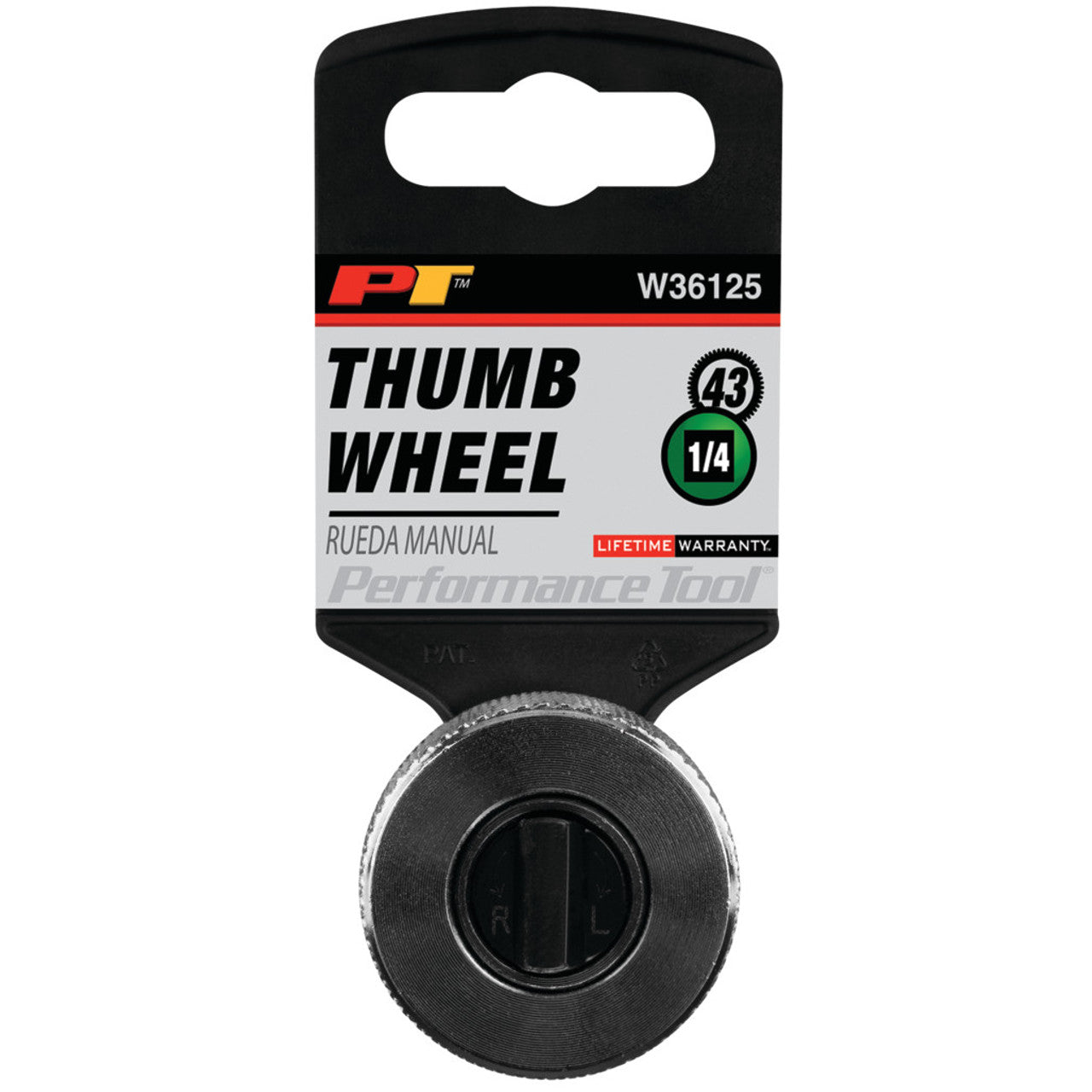 Performance Tool Thumbwheel 1/4" Drive Ratchet