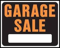 Hy-Ko Metal Garage Sale Sign, 8.5” x 12”, Bold Colors