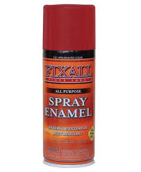 Fixall All Purpose Spray Enamel Rust Red 12 Oz