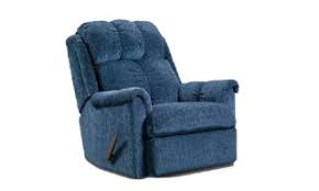 Aurora Blue Rocker Recliner