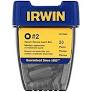 Irwin #2 Square Recess Insert Bits