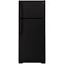 GE Top Mount Refrigerator 17.5 Cubic Feet Black
