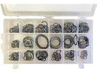 225 Piece Retaining Ring Assortment Internal And External Set With Case