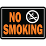 Hy Ko 811 Hy Glo 10 Inch By 14 Inch Aluminum No Smoking Sign