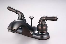 Hardware 2 Handle Classic Bronze Bath Faucet