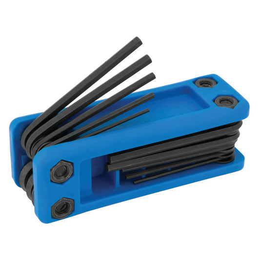 Performance Tool Folding Hex Key Set Metric 17 Piece