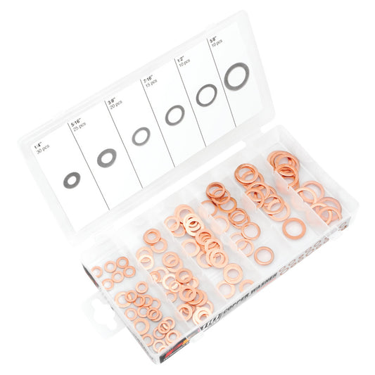 Performance Tool Copper Washer Assortment