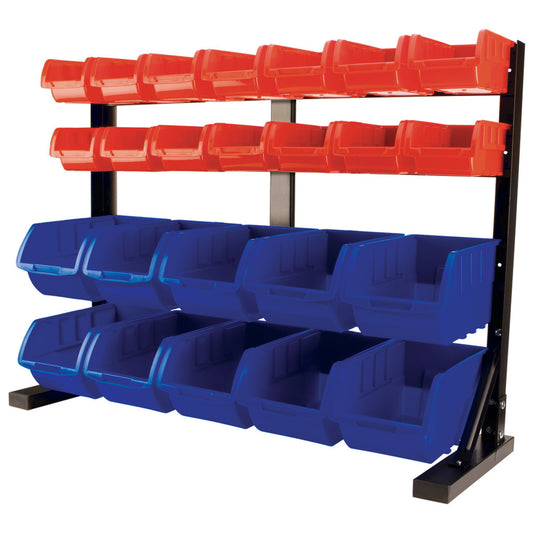 Performance Tool 24 Storage Bin Rack