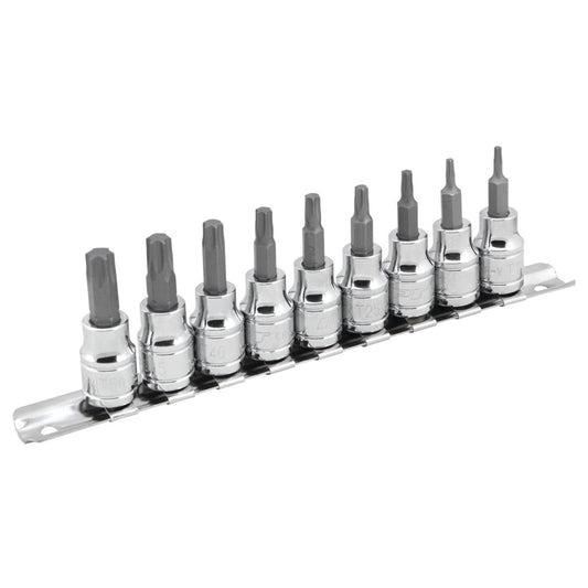 Performance Tool Star Bit Socket Set 9 Piece