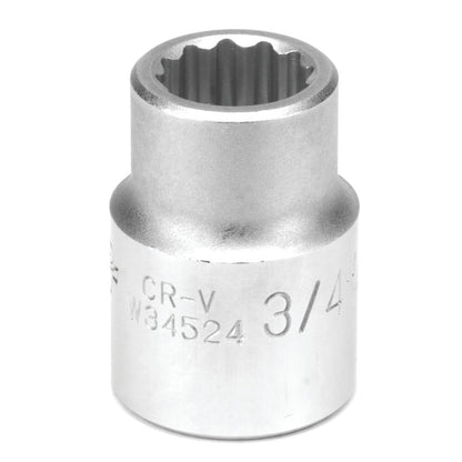 Performance Tool 3/4" Drive Socket 12 Point SAE