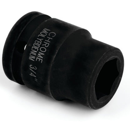 Performance Tool Impact Socket 3/4" Drive 6 Point SAE