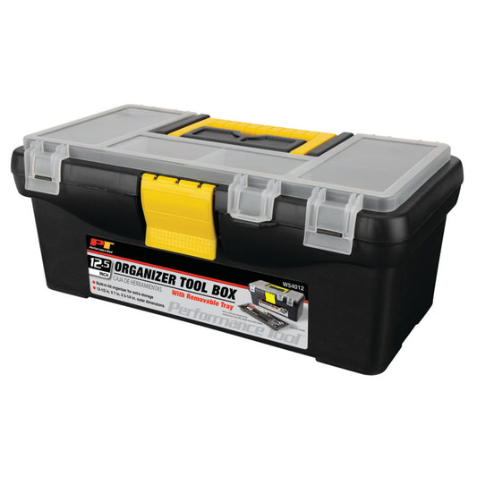 Performance Tool 12-1/2" Plastic Tool Box