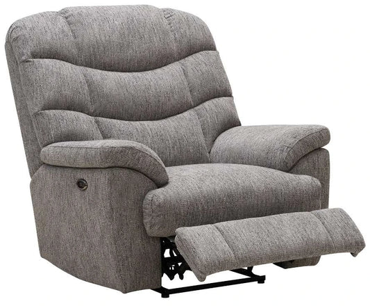 BIG EASY POWER WALLSAVER OVERSIZED RECLINER GREY