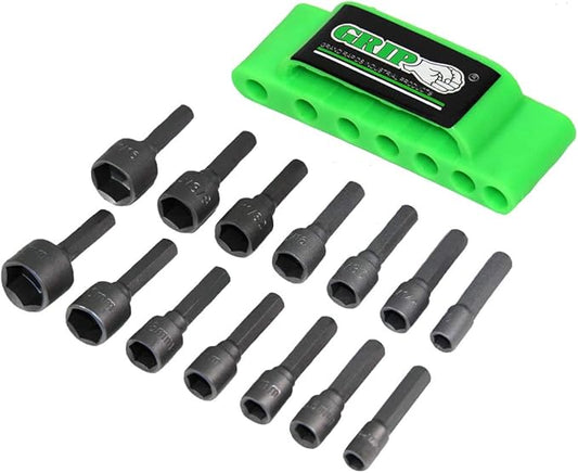 GRIP Power Nut Driver Set 14 Piece