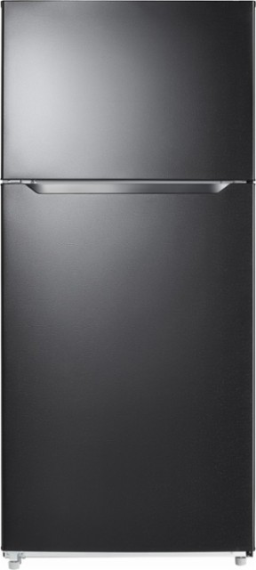 Conservator Top Mount Refrigerator 18 Cubic Feet Black