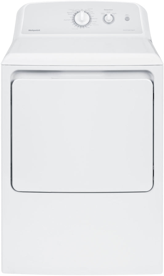 Hotpoint Electric Dryer 6.2 Cubic Feet White