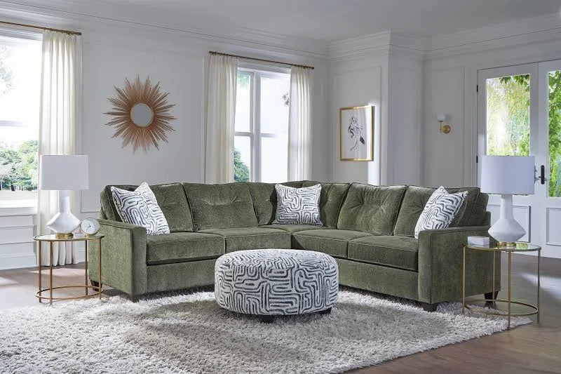 Braves Olive Sectional Living Room Furniture