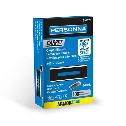 Personna Carpet Blades Square Corner 10 Piece