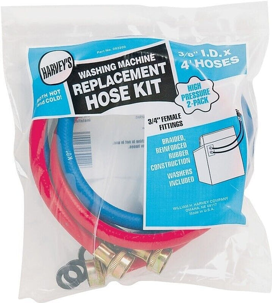 Harvey Hot/Cold Washing Machine Hose Kit