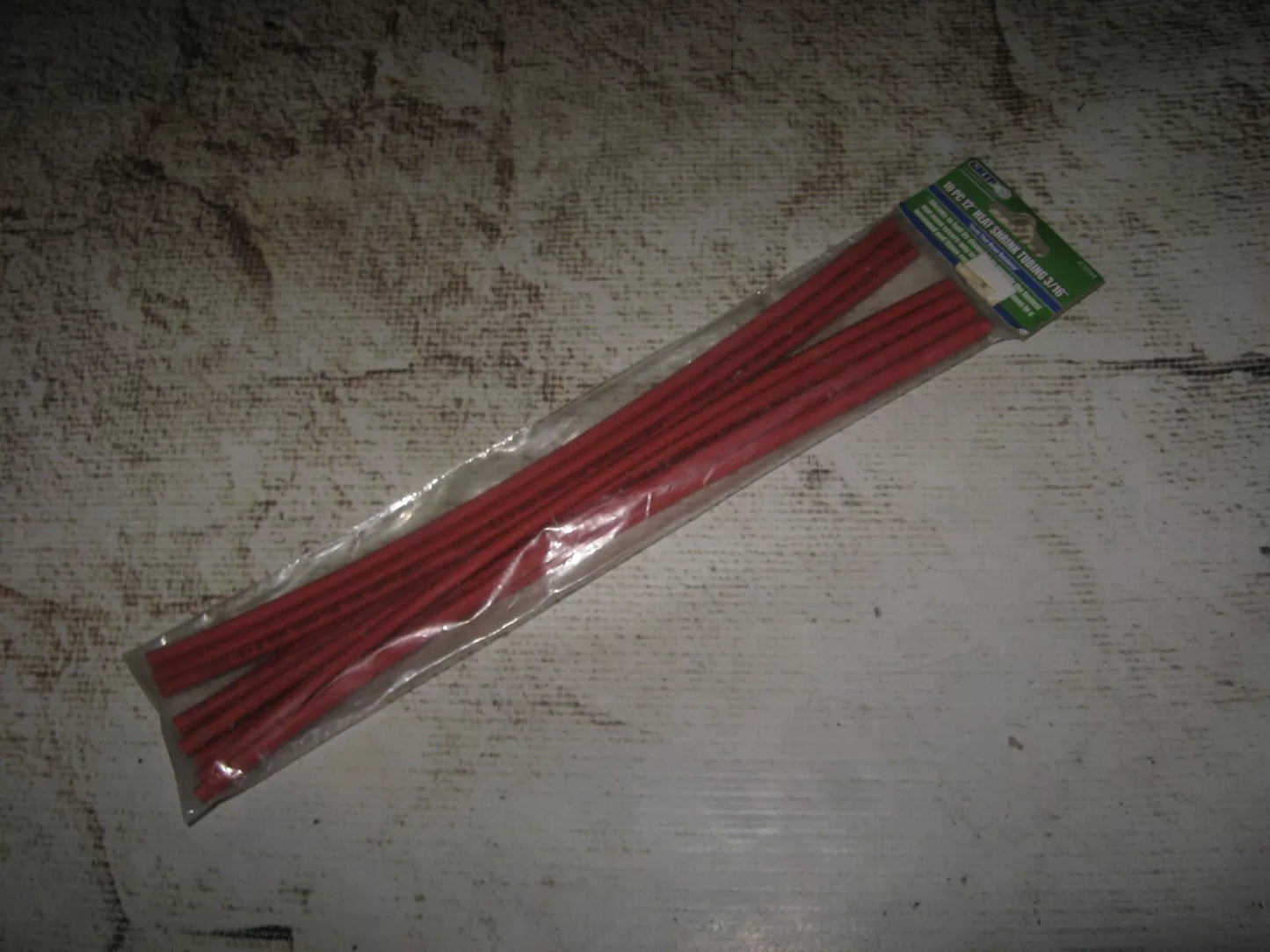 Grip 3/16" Heat Shrink Tubing 12" Lengths Red