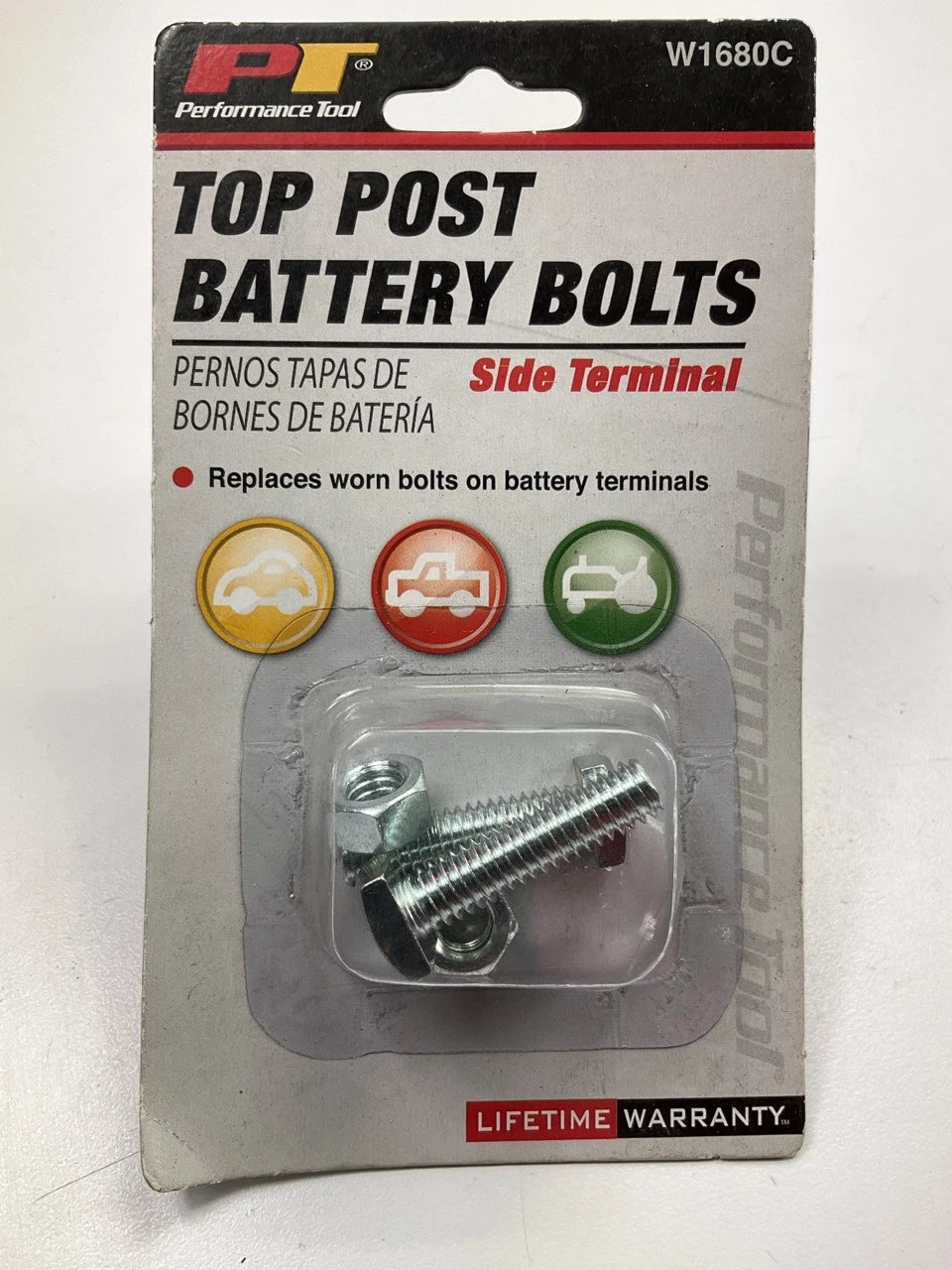 Performance Tool W1680C Top Post Battery Terminal Replacement Bolts