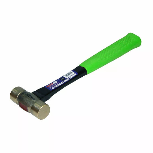 Grip 16 oz. Brass Hammer Fiberglass Handle