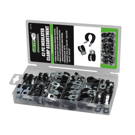Grip Insulated Clamp Assortment 42 Piece
