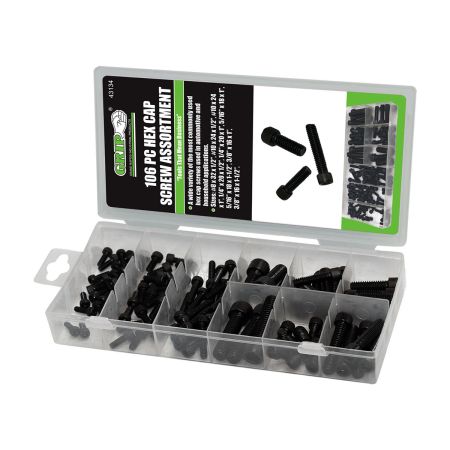 Grip Hex Cap Screw Kit 106 Piece