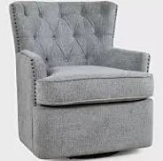 Jofran Bryson Grey Accent Chair