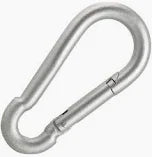 3/8" Stainless Steel Spring Snap Link