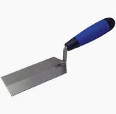 Trowel, 6 x2, Steel, Notched Margin