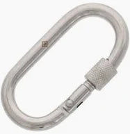 3/8-Inch Stainless Steel Spring Link