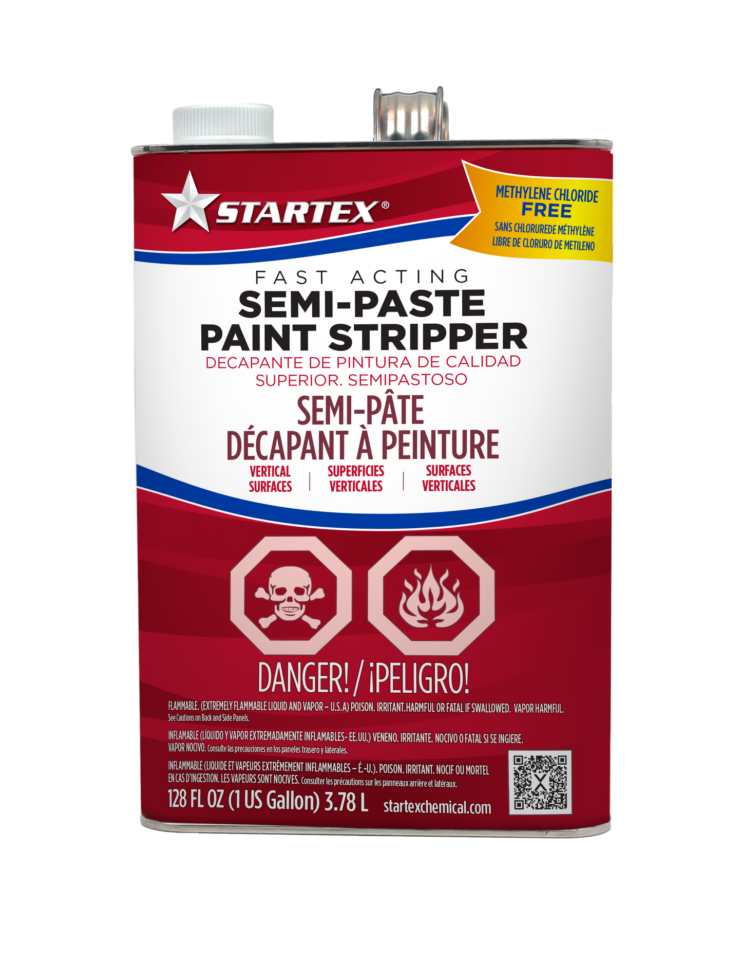 Methylene Chloride Free Semi-Paste Paint Stripper