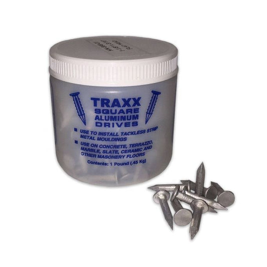 Traxx 7/8" x 1/8" Aluminum Drives (1 lb. Jar)