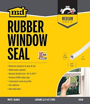 MD Products Rubber Window Seal