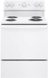 Conservator Electric Range Coil Surface 5 Cubic Feet White