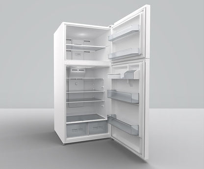 Element Top Mount Refrigerator 18 Cubic Feet White