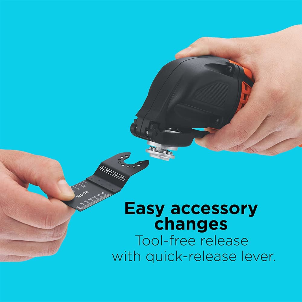 Black+Decker 2.5A Oscillating Multi-Tool