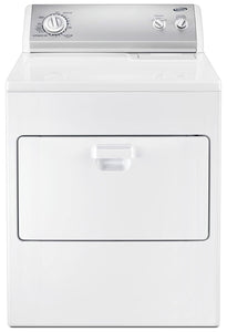 Crosley Gas Dryer 7 Cubic Feet White