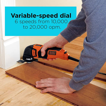 Black+Decker 2.5A Oscillating Multi-Tool