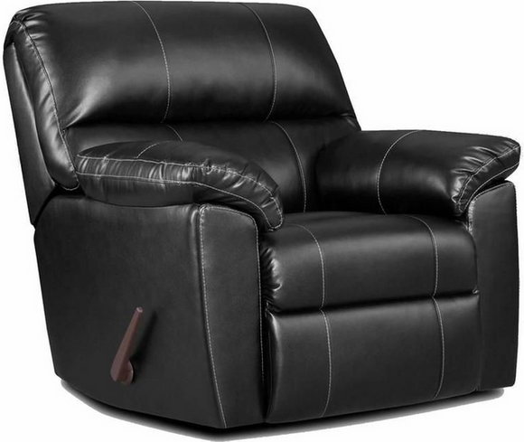 Affordable Furniture Austin Black Rocker Recliner
