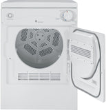 GE Portable Electric Dryer 120V 3.6 Cubic Feet White