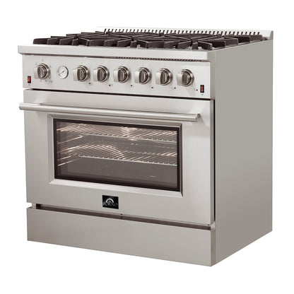 Forno Gas Range 5.36 Cubic Feet