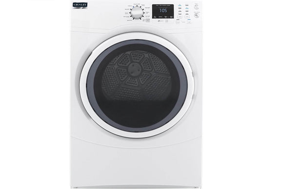 Crosley Electric Front Load Dryer 7.5 Cubic Feet White
