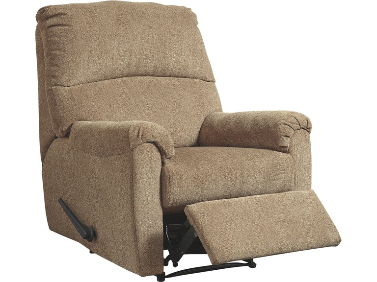 Ashley Nerviano Mocha Zero Wall Recliner