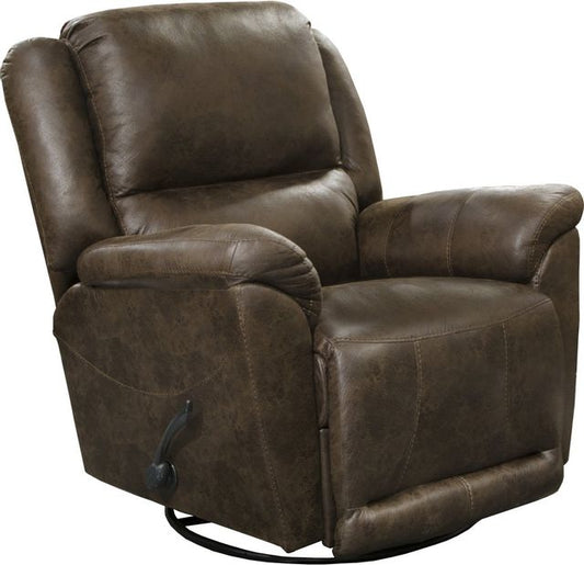 Catnapper Cole Mink Swivel Glider Recliner