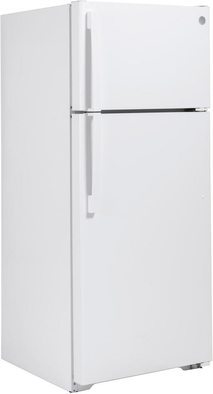 GE Top Mount Refrigerator 18.3 Cubic Feet White