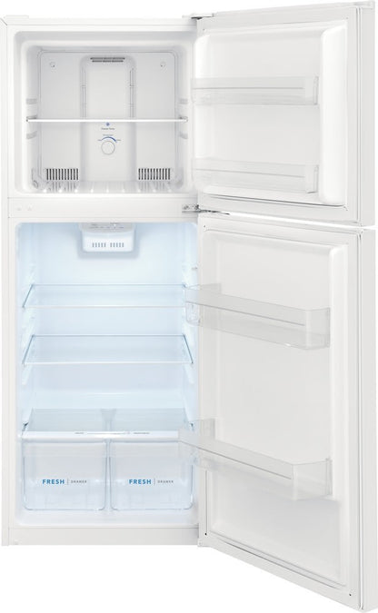 Frigidaire Top Mount Refrigerator 10.1 Cubic Feet White