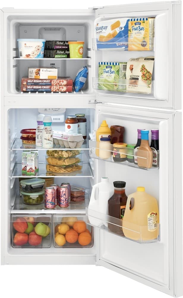 Frigidaire Top Mount Refrigerator 10.1 Cubic Feet White