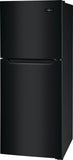 Frigidaire Top Mount Refrigerator 11.6 Cubic Feet Black
